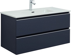 Мебель для ванной Aquanet Вега 100 см маренго