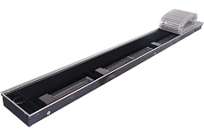 Внутрипольный конвектор STOUT SCQ 75.240.2250 решетка алюминиевая SCQ-1100-0724225 RG008TBK60240M