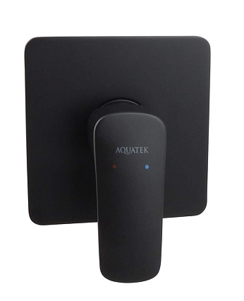Смеситель для душа Aquatek Вега AQ1066MB черный матовый