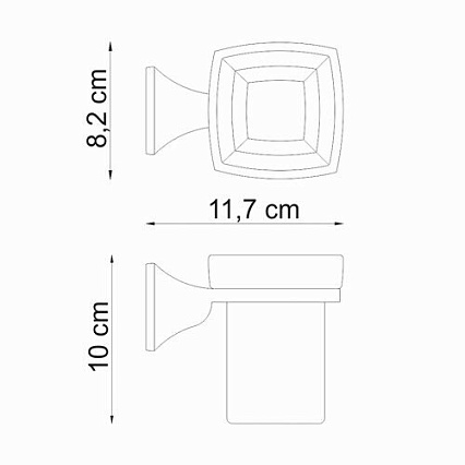 Держатель для стакана WasserKRAFT Wern K-2528