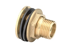 Переходник с фланцем для резервуара PROFACTOR с обратной резьбой, 1/2&quot; PF TF 197.15