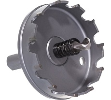 Коронка по металлу HM (65х12 мм; хвостовик 13 мм; комплект) D.BOR HS-HM-12-065-T