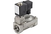 Электромагнитный клапан DN.ru VS2W-401E-PU-NC Ду25 Ру10 сталь, пилотный EPDM 220В AC D130-01500