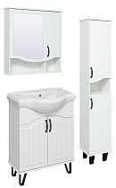 Мебель для ванной Руно Марсель 65 см белый