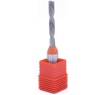 Сверло присадочное монолитное глухое KJ1-10207L (5х70 мм; хв-к 10 мм; левое вращение) МНОГОФРЕЗ 6664