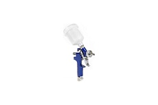 Пневматический краскопульт Intertool MINI, форсунка 0.8 мм, бачок 125 мл, PT-0101