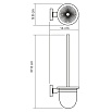 Ерш подвесной WasserKRAFT Diemel K-2227