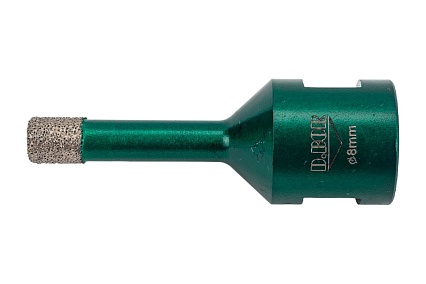 Коронка алмазная KERAMOGRANIT-DRY (8x62 мм; М14) D.BOR D-KG-D-008-014