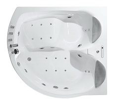 Акриловая ванна Black&White Galaxy GB5005 175x160 с гидромассажем