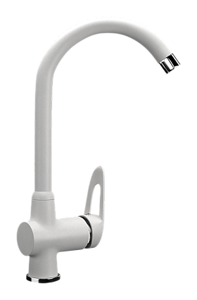Смеситель для кухни Ulgran Classic U-006-341 ультра-белый