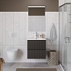 Тумба с раковиной BelBagno Uno 60 см Темно-серый матовый