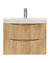 Тумба с раковиной Velvex Clay 70 см дуб верона