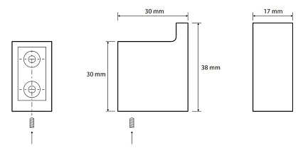 Крючок Bemeta Nero 135006010 черный
