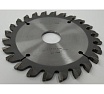 Подрезная пила для форматно-раскроечных станков 100x3.1-4.3/2.2x20 мм, Z=24 KON Woodtec ВИ 325880