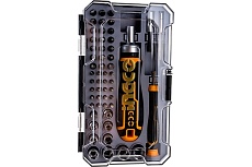 Реверсивная отвертка с набором бит Ingco 55 шт. HKSDB0558