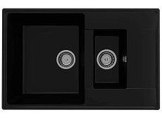 Кухонная мойка Ulgran Quartz Prima 780 1,5 K-07 78 см уголь