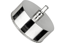 Коронка алмазная по керамограниту и керамике с центрирующим сверлом 100 мм Diamond Industrial DIDCSC100