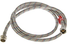 Подводка для воды Хома Норкин в оплетке, 1/2&quot;, 120 см, гайка-штуцер 56910266