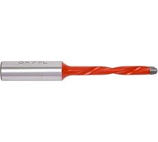 Сверло присадочное усиленное "глухое" (5x77 мм; S=10 мм; LH) ROTIS 412.0577L