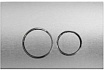 Кнопка смыва CeramaLux DC-011 серебро