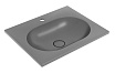 Раковина Vincea VCB-4H600G 60 см кварц, серый шелк