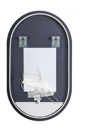 Зеркало Art&Max Torino AM-Tor-600-1000-DS-F-H 60x100 с подсветкой, анти-пар