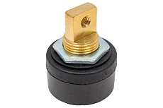 Панельная розетка 35-50 мм (1 шт) с боковым подключением Энаргит ПБ35-50-1