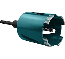 Коронка алмазная LUFTER MAGNETIC LOCK SDSplus без удара, бетон, армобетон 72 мм 026-72