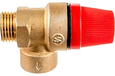 Предохранительный клапан СТМ ТЕРМО 1/2&quot;, г/ш, 6 Бар CRVP6M12