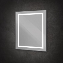 Зеркало BelBagno SPC-KRAFT-800-800-SENS-NERO 80x80 см сенсорный выключатель, черный