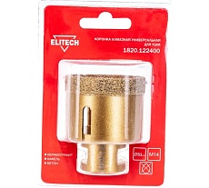 Коронка алмазная (51 мм; М14) Elitech 1820.122400