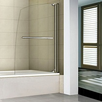 Шторка для ванны WeltWasser WW 100K1-80 80х140, 10000002762 прозрачное