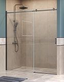 Душевая дверь BelBagno SOFT_CLOSE-2-BF-1-180-C-GM 180x200 прозрачная, оружейная сталь