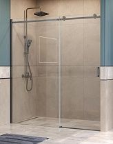 Душевая дверь BelBagno SOFT_CLOSE-2-BF-1-180-C-GM 180x200 прозрачная, оружейная сталь