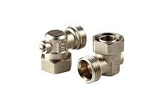 Запорные клапаны нижненго подключения Royal Thermo угловые, раздельные 3/4x3/4ЕК НС-1351668