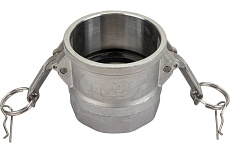 Камлок соединение типа DР (2.5&quot;; заглушка для розетки; алюминий) TITAN LOCK TL250DPAL