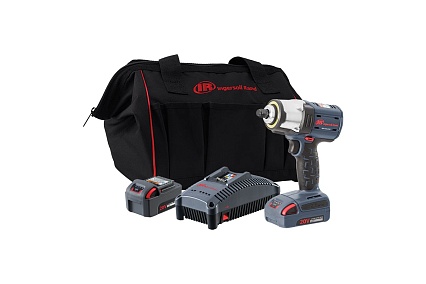 Аккумуляторный ударный гайковерт Ingersoll Rand 3/8", 20 В, 750/35-500 Нм, 1700 об/мин W5133-K22-EU