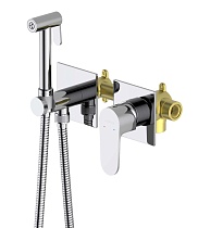 Смеситель Aquatek Оберон AQ1220CR с гигиеническим душем, хром