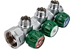 Регулирующий коллектор STOUT 1", 3 отвода 1/2" SMB-6850-011203 RG008UJDJB1NBC