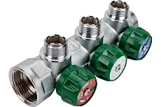 Регулирующий коллектор STOUT 1&quot;, 3 отвода 1/2&quot; SMB-6850-011203 RG008UJDJB1NBC