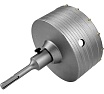 Коронка в сборе по бетону (125 мм; М22) Vertextools 222-0125
