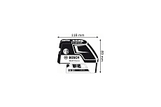 Комбинированный лазерный уровень Bosch GCL 25 + BM1 новый в L-Boxx 136 0.601.066.B03