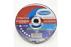 Круг зачистной по металлу PROFESSIONAL Tsunami 27 180x6х22 мм A 24 Q BF 80 D16171180602200