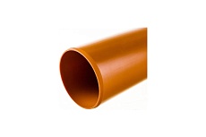 Гладкая труба RTP ПП, класс жесткости SN 4, Д 160 мм, S=4,9 мм, L 500 мм 11217