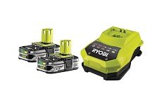 Набор Ryobi ONE+ RBC18LL25 5133002598 аккумулятор (18 В; 2.5 A*ч; Li-Ion) 2 шт. и зарядное устройство
