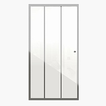 Душевая дверь Grossman Falcon 100x190, прозрачное, хром GR-D100Fa