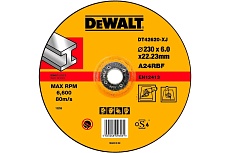 Круг обдирочный по металлу DeWalt DT42620, 230x6 мм DT42620-XJ