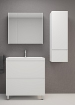 Мебель для ванной Style Line Манхэттен 70 см напольная, белый матовый