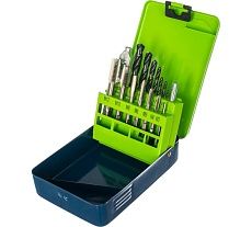 Набор сверл и метчиков 15шт Сибртех 77305