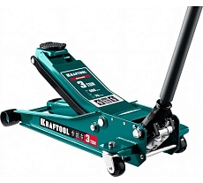 Подкатной универсальный домкрат Kraftool Grand для СТО 3т, 75-500мм 43451-3